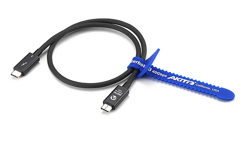AKiTiO Thunderbolt 3 Cable Cable Tie 500