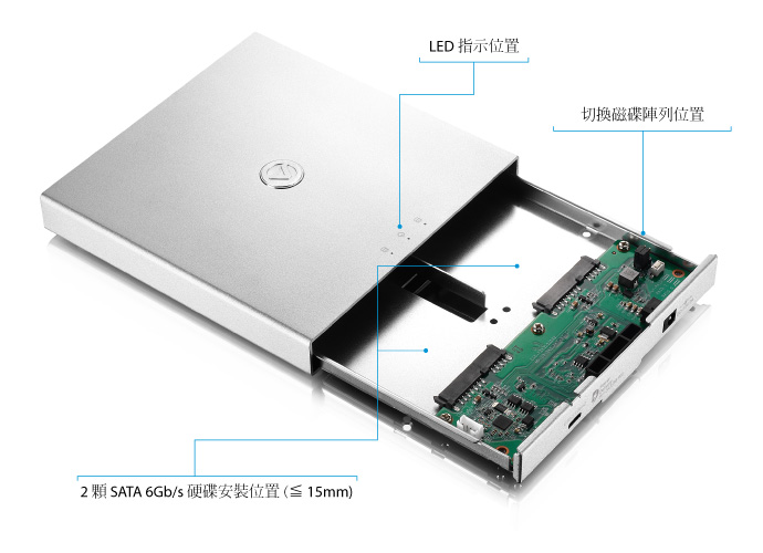 akitio sk2520 u31 detailed view open