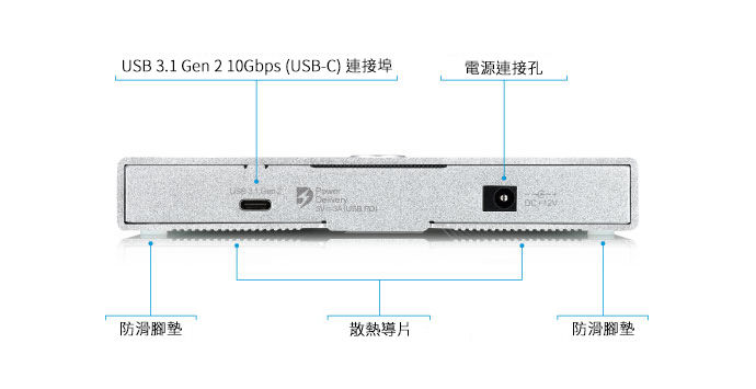 akitio sk2520 u31 detailed view