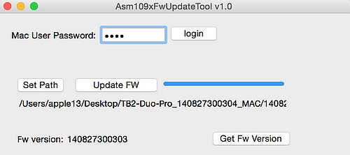 tb2 duo pro mac fw 08